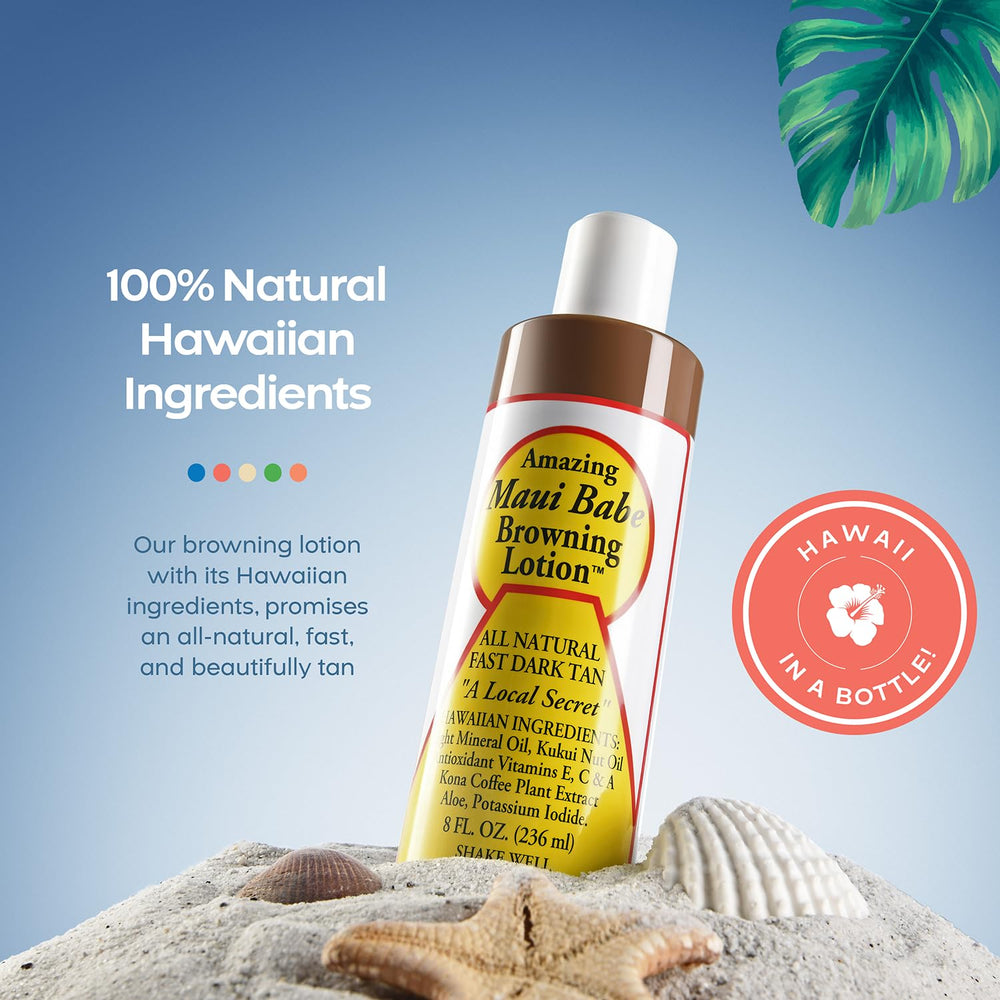 Maui Babe pump close-up illustrating easy dispensing for fast application
