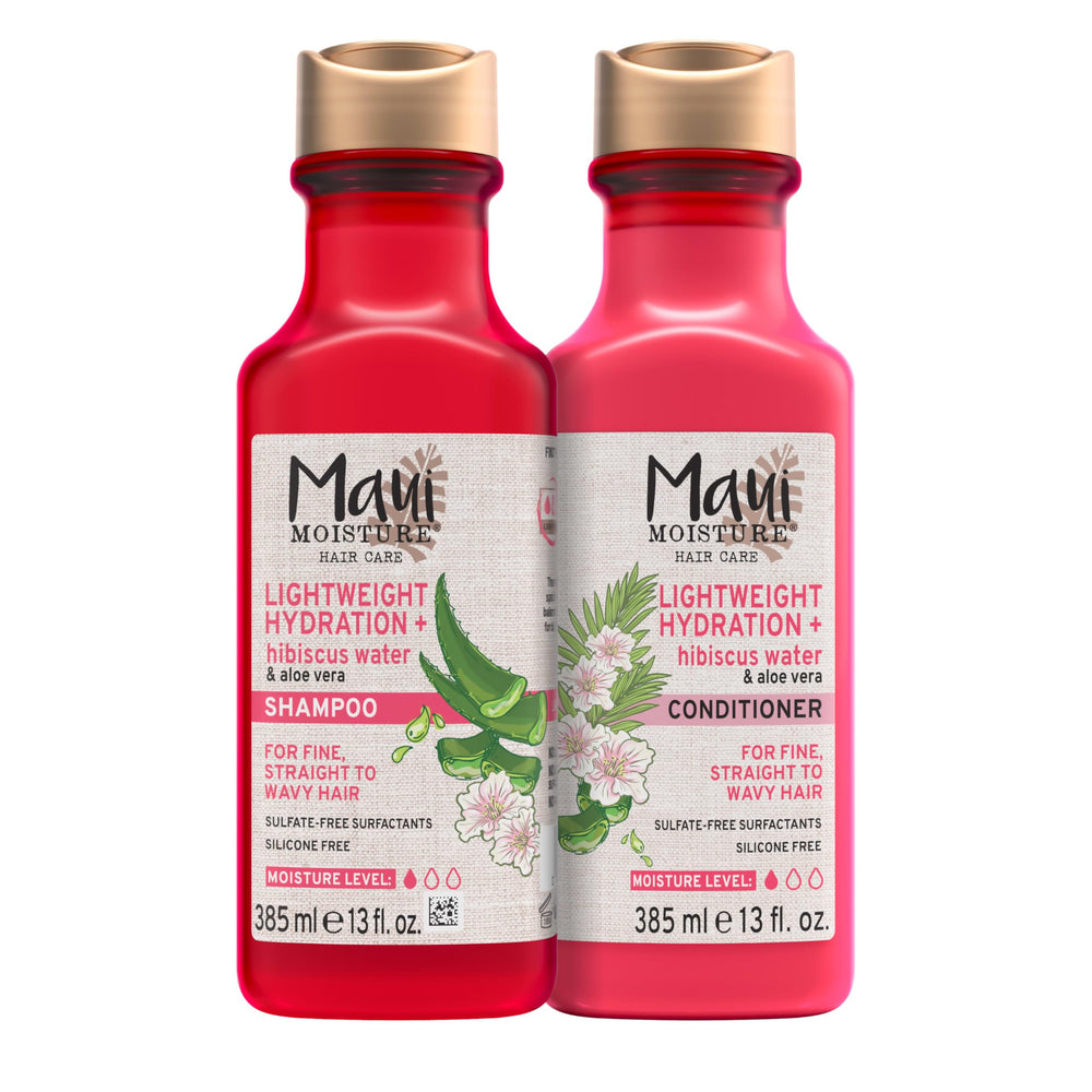 Maui Moisture front packaging showing lightweight conditioner benefits