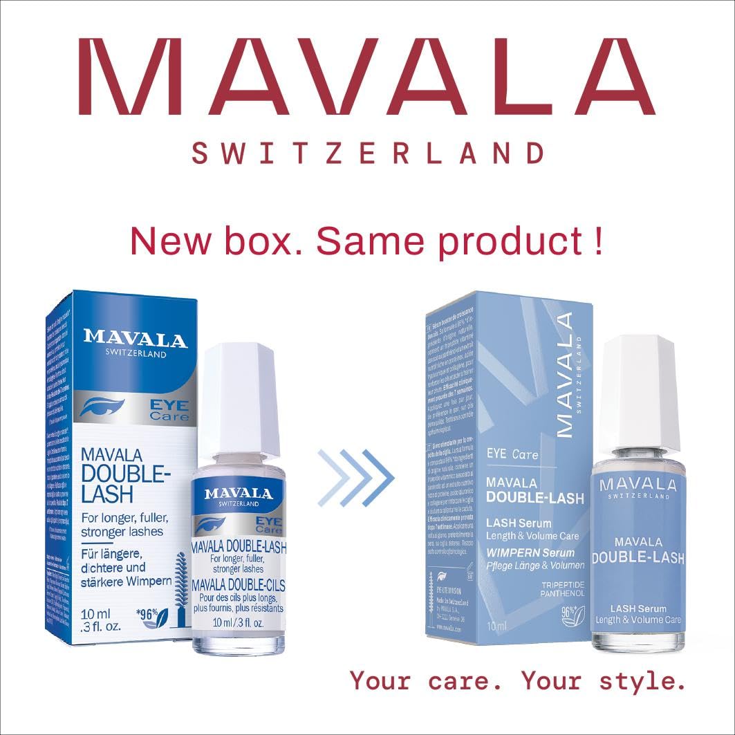 MAVALA bottle staged in bathroom to show nightly routine convenience