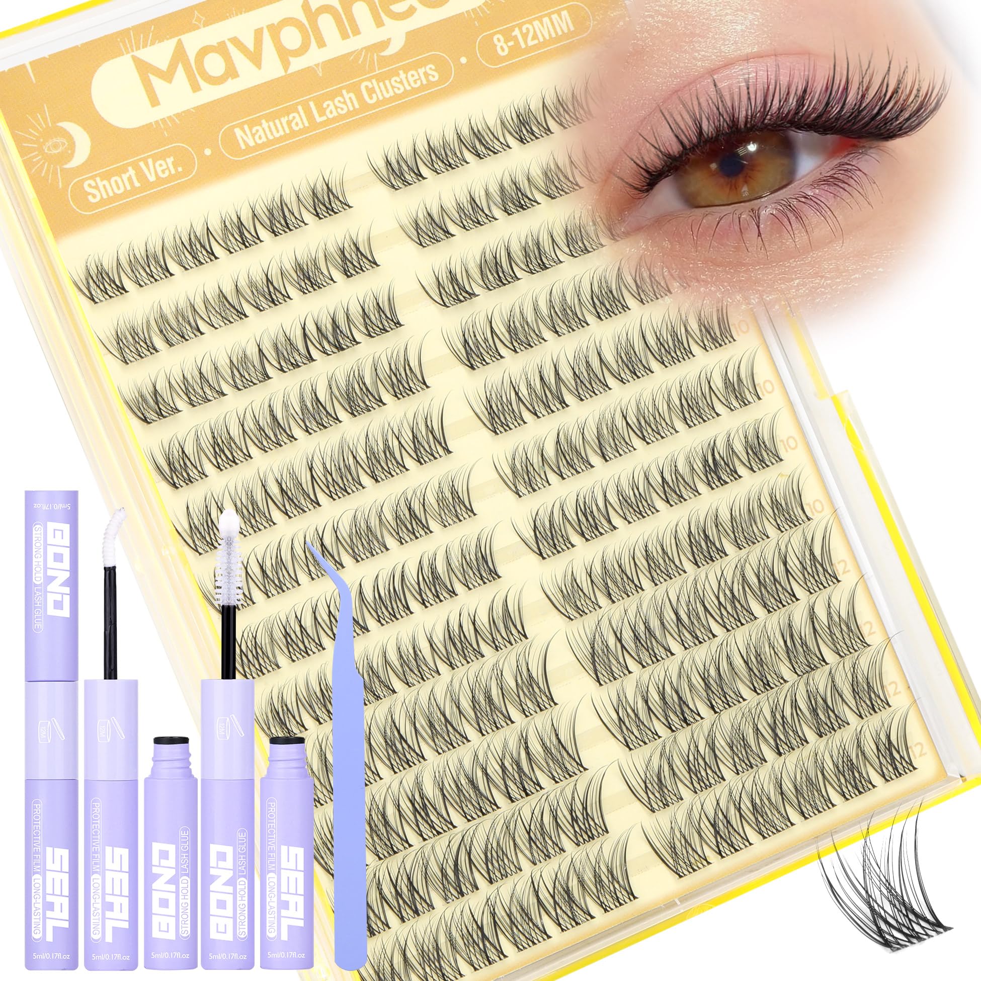 Mavphnee front package showing kit contents and natural benefit