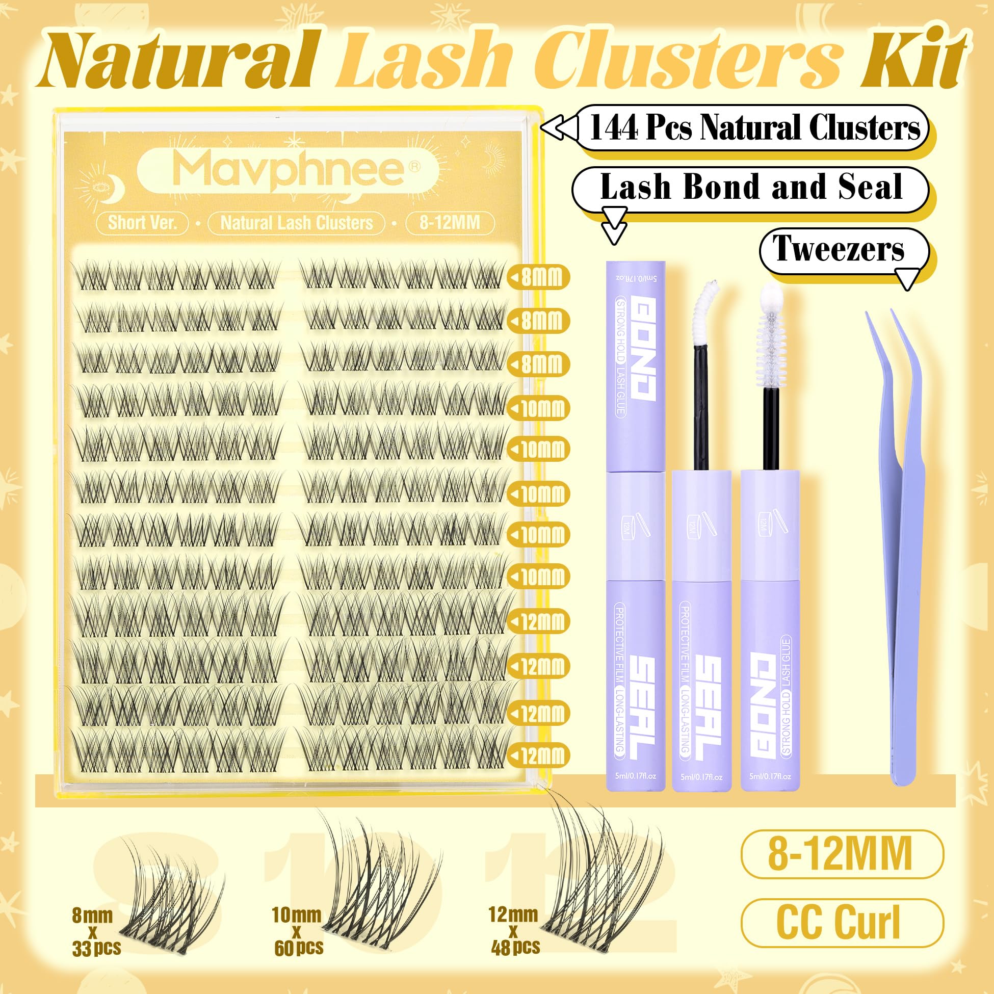 Mavphnee faux-mink fiber texture close-up for lightweight volume