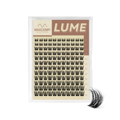 MAXCOMFI front packaging showing Lumi clusters and lengths benefits lightweight design