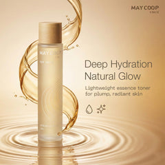MAY COOP texture on hand demonstrating quick absorption and hydration