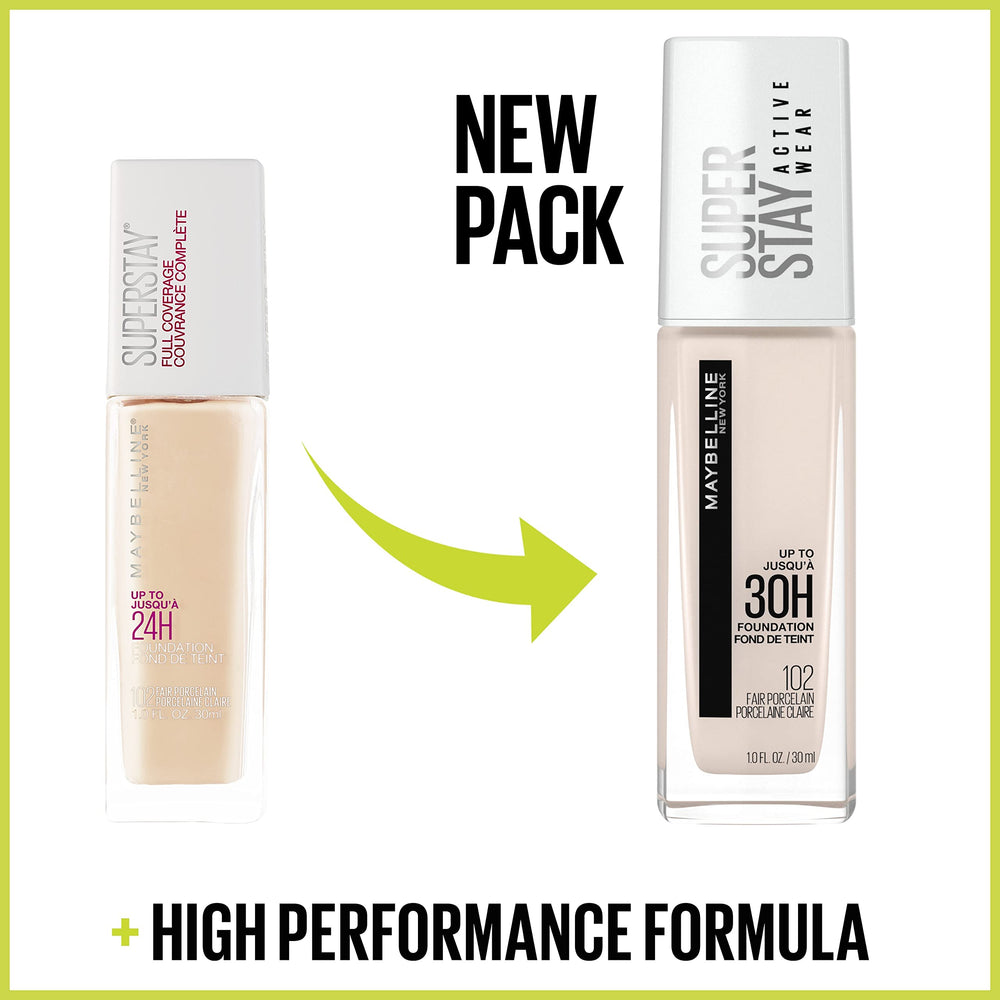 Maybelline back label ingredients and product information for transparency