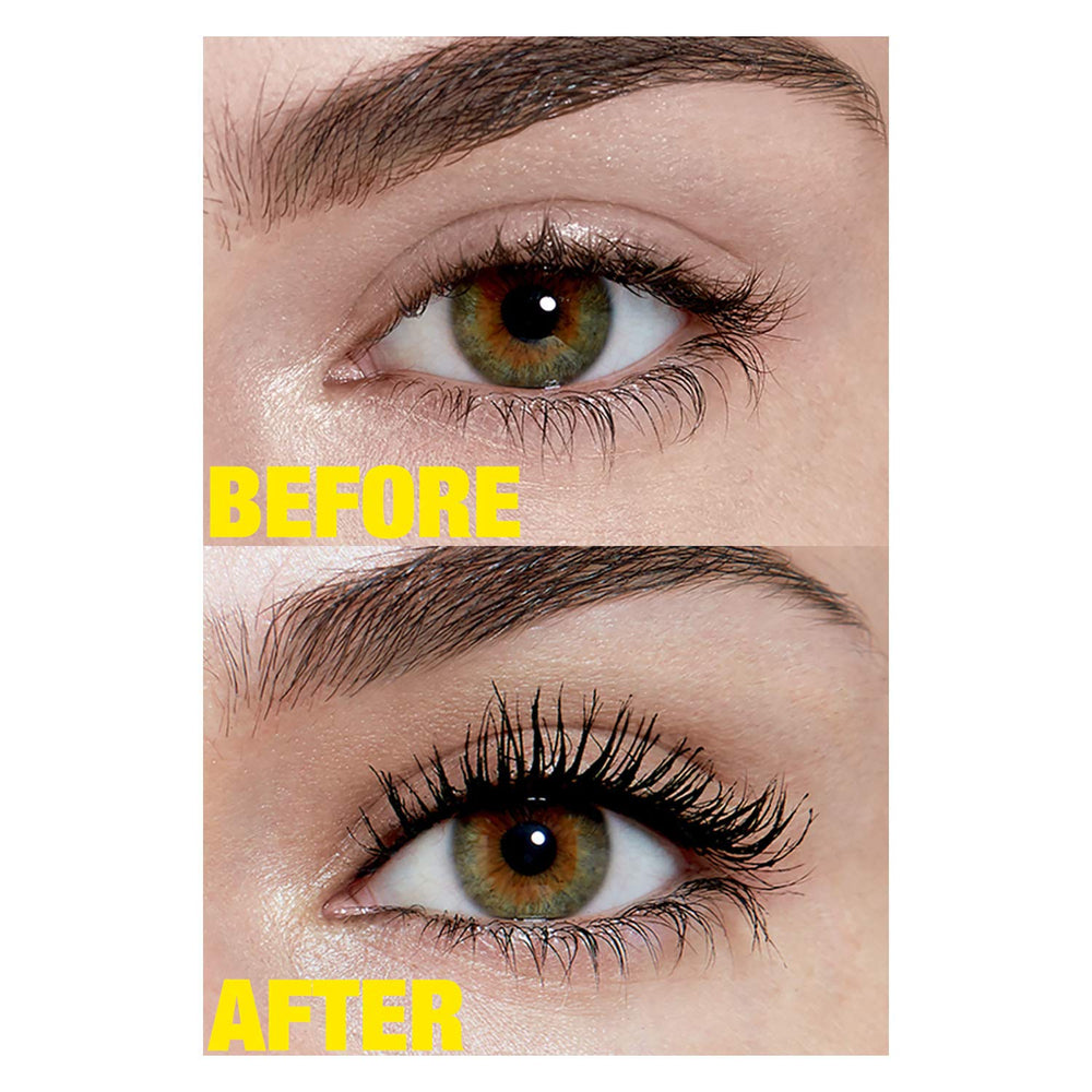 Maybelline model applying mascara for instant bold lash effect