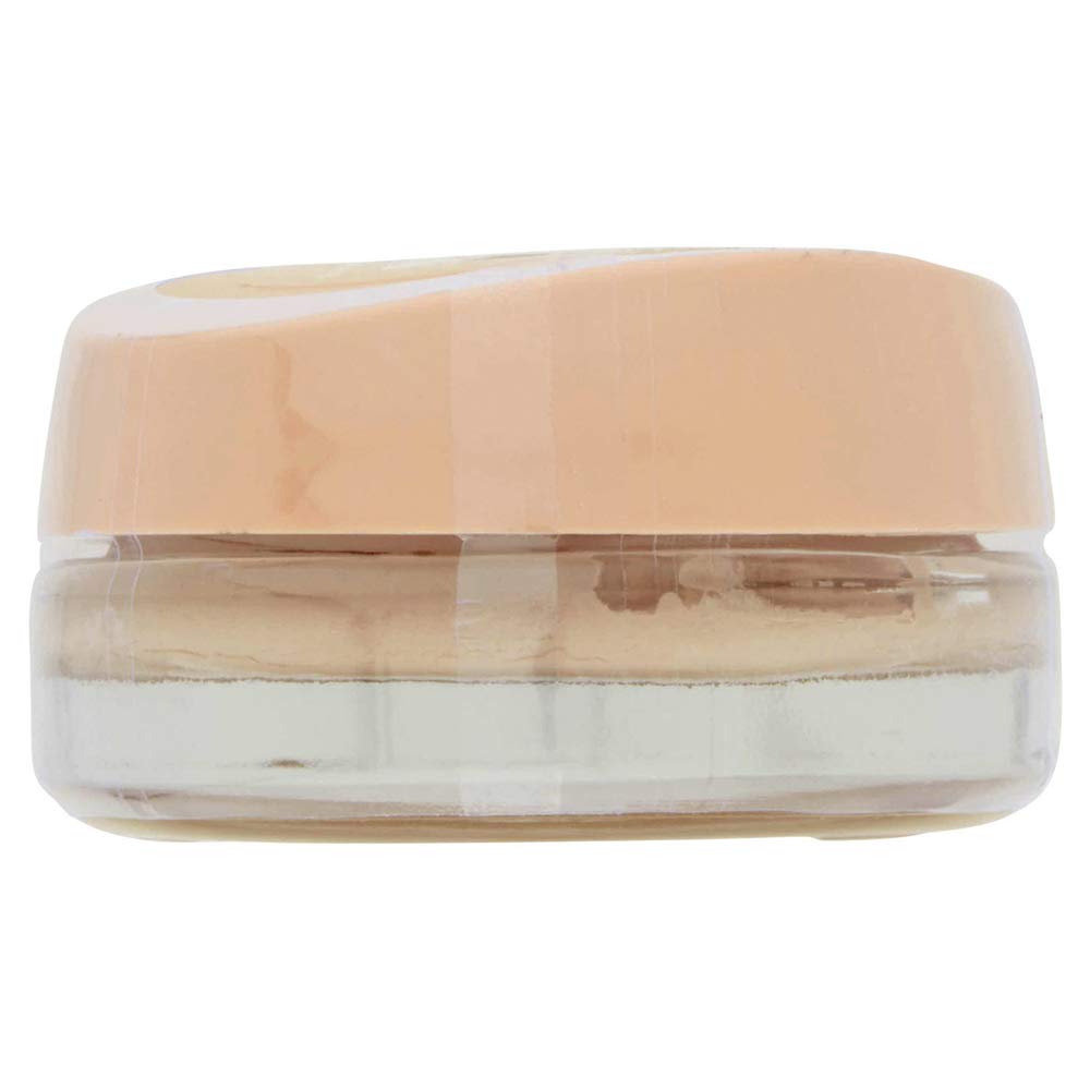 Maybelline Dream Matte Mousse swatch on skin showing Classic Ivory match and natural look benefit