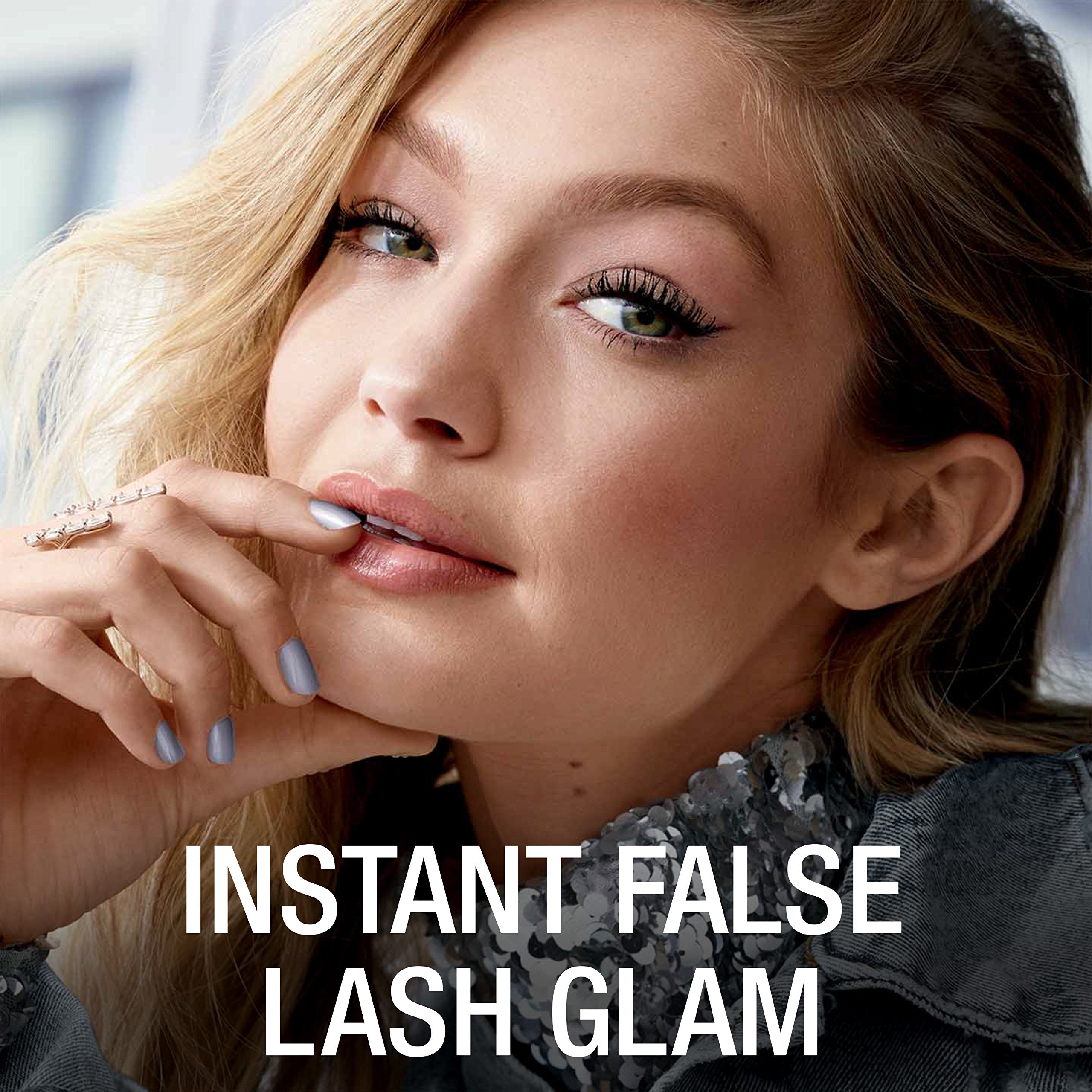 MAYBELLINE waterproof drop test illustrating smudge-resistant wear