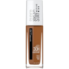 Maybelline front packaging showing bottle and label, clear product identity and benefit