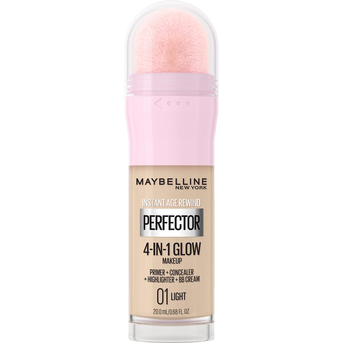 Maybelline Instant Perfector front packaging showing product label and glow