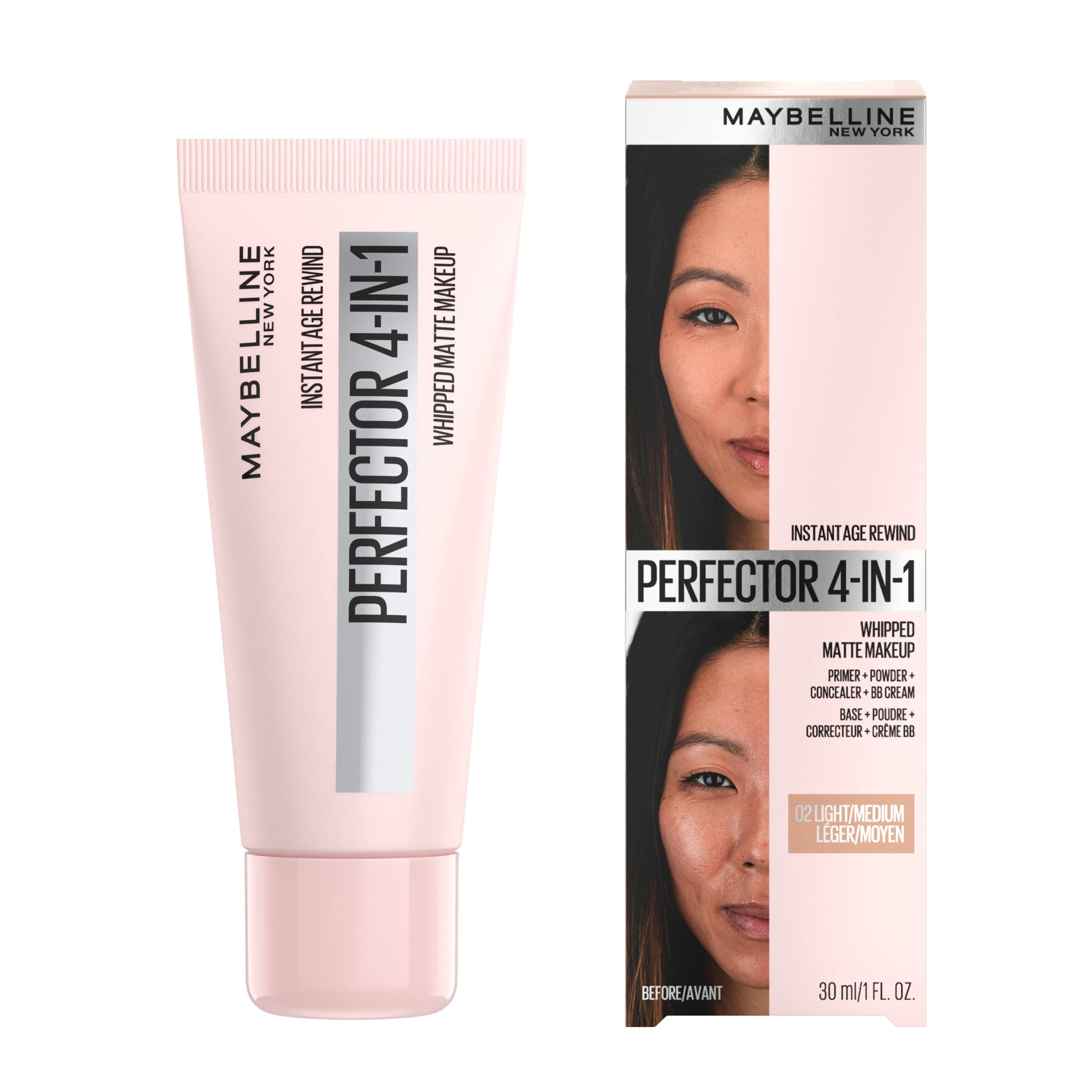 Maybelline product open jar whipped texture visible for easy blending