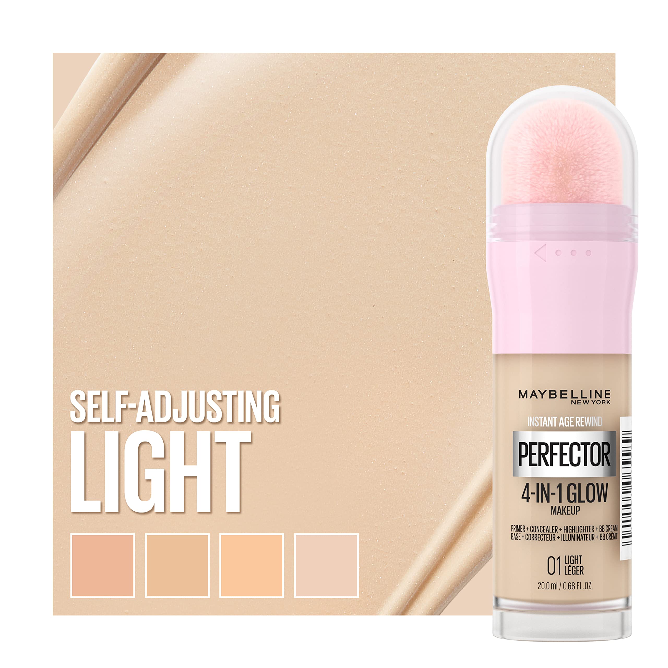 Maybelline Instant Perfector held in hand for scale and easy travel convenience