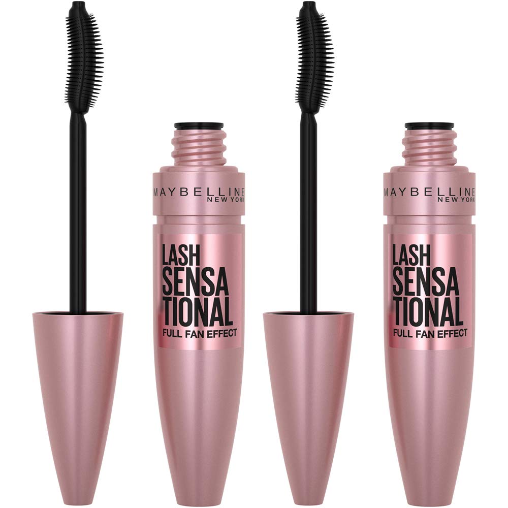MAYBELLINE front packaging showing product and bold black shade benefit