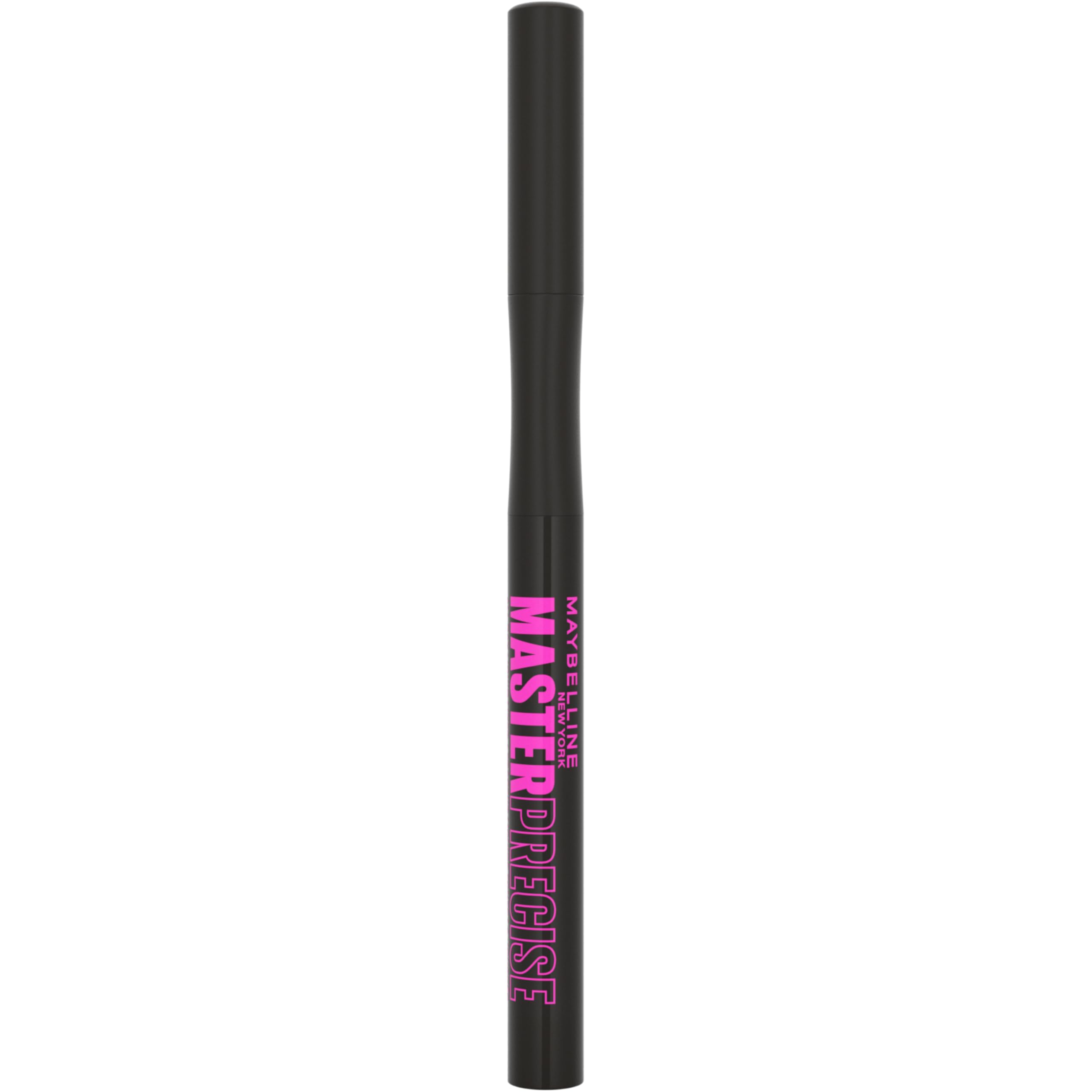 MAYBELLINE finished evening makeup look depicting bold winged eyeliner