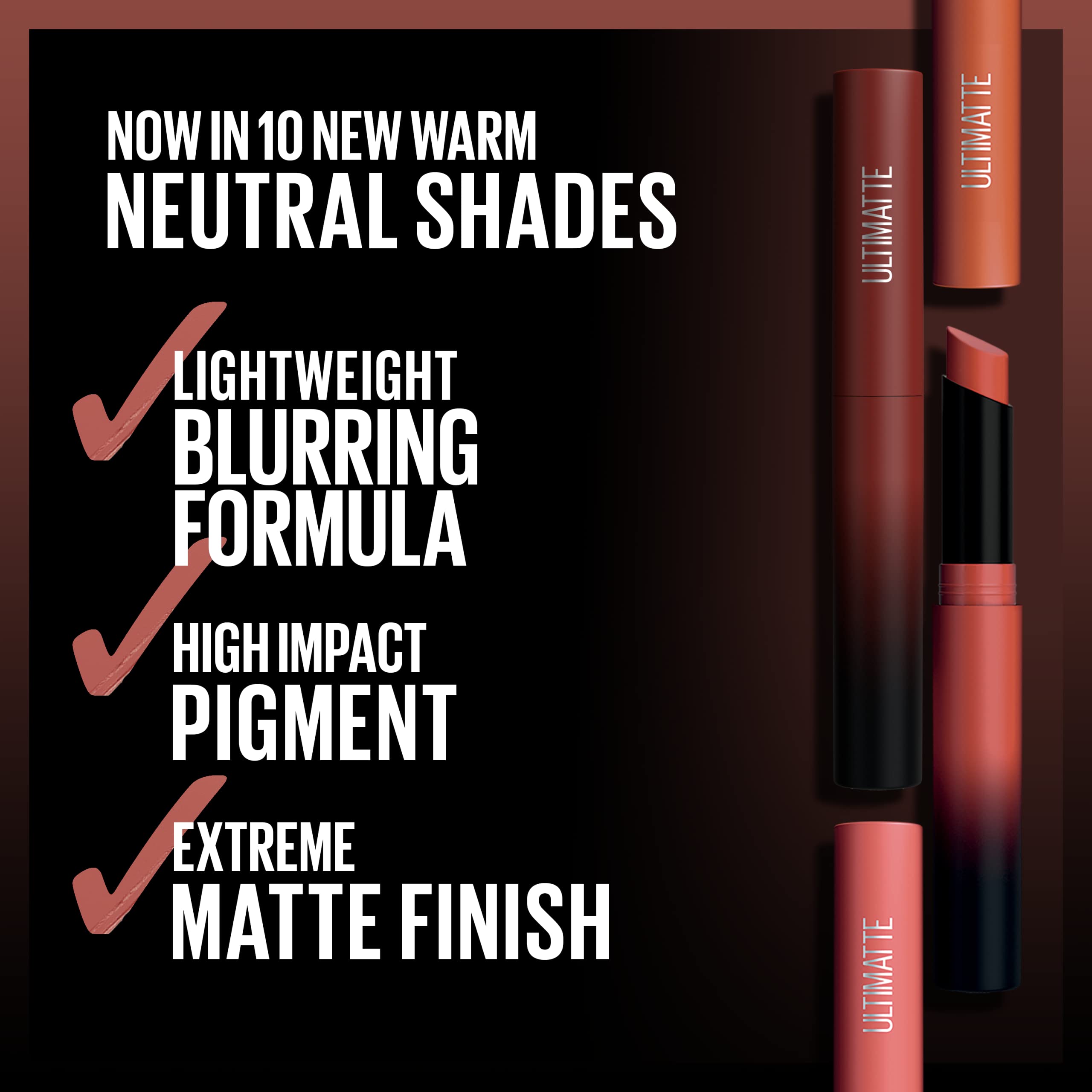 Maybelline More Cedar swatch on arm showing rich pigment benefit: true color preview