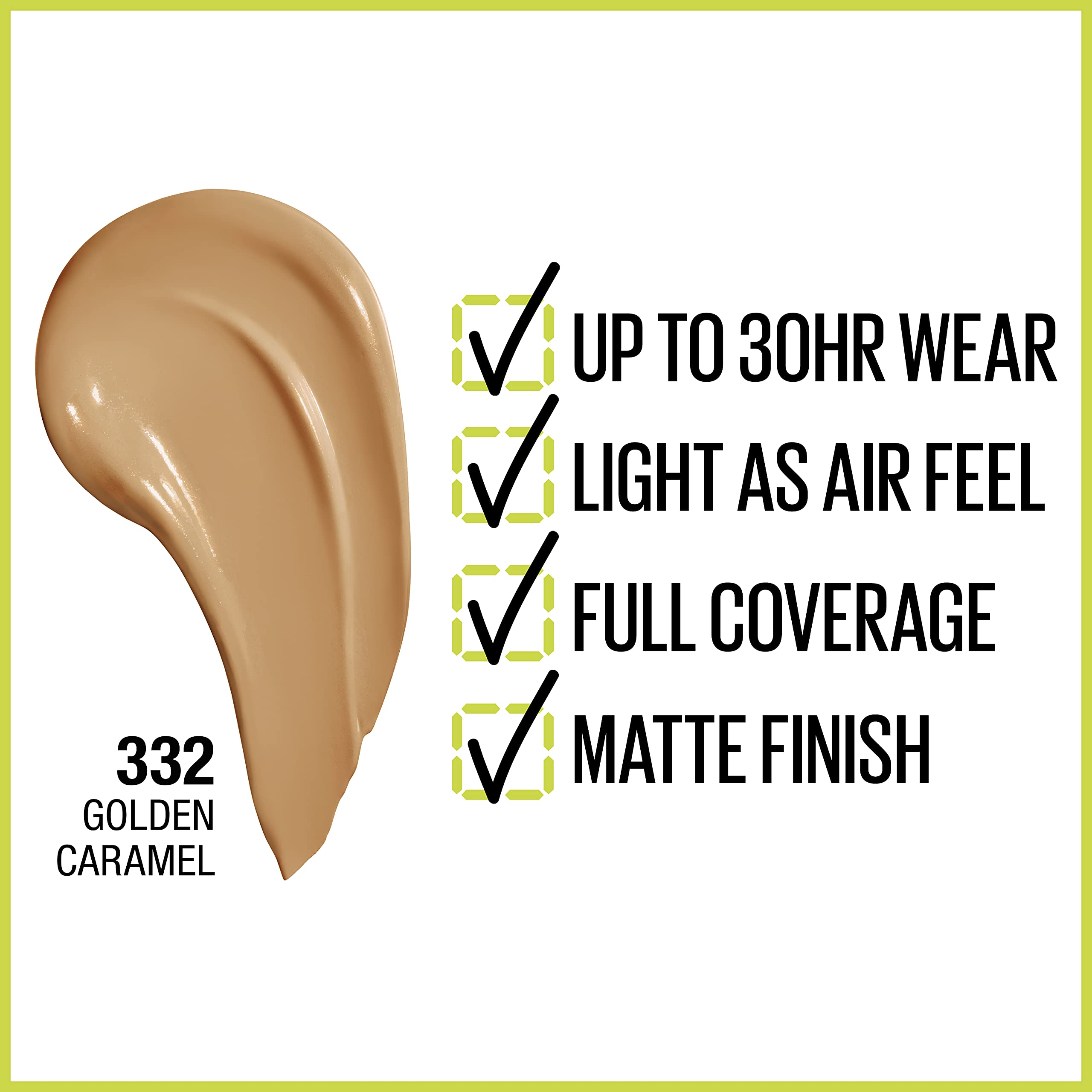 Maybelline pump nozzle detail for precise dispenses and mess-free application
