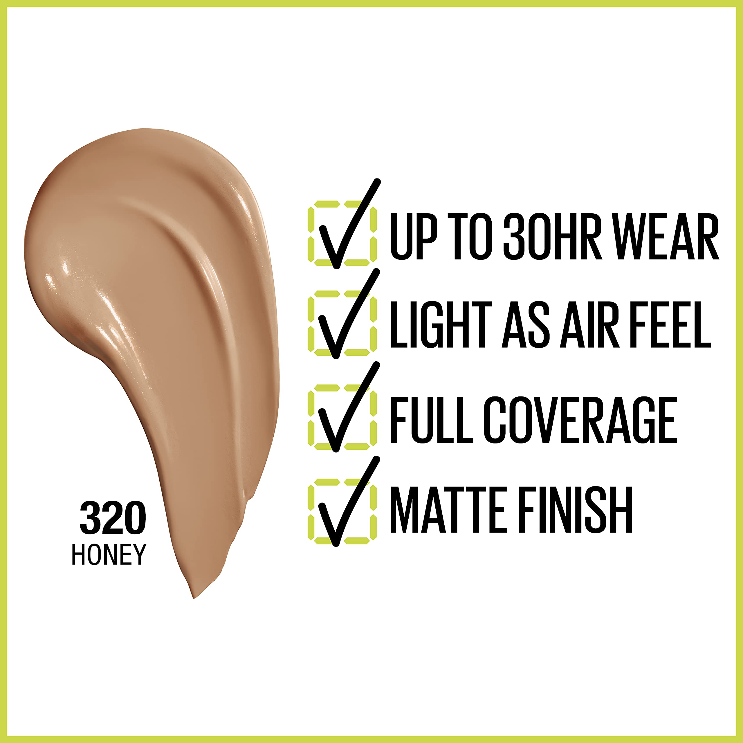 maybelline pump nozzle detail ensuring controlled dispense and travel-friendly use