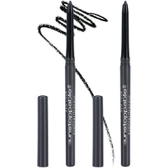 Maybelline Unstoppable pewter duo front packaging showing two pencils and benefits