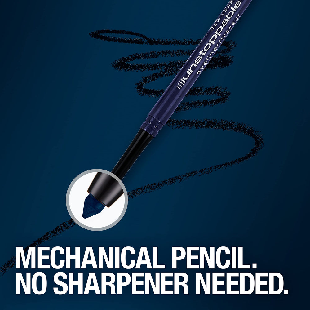 Maybelline Unstoppable pewter inside makeup bag showing portability and everyday readiness