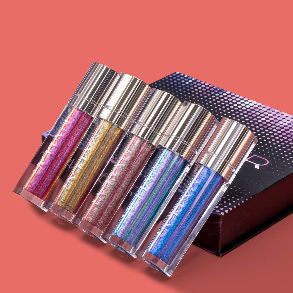 Maydear in party setting showing standout shimmer for event-ready makeup