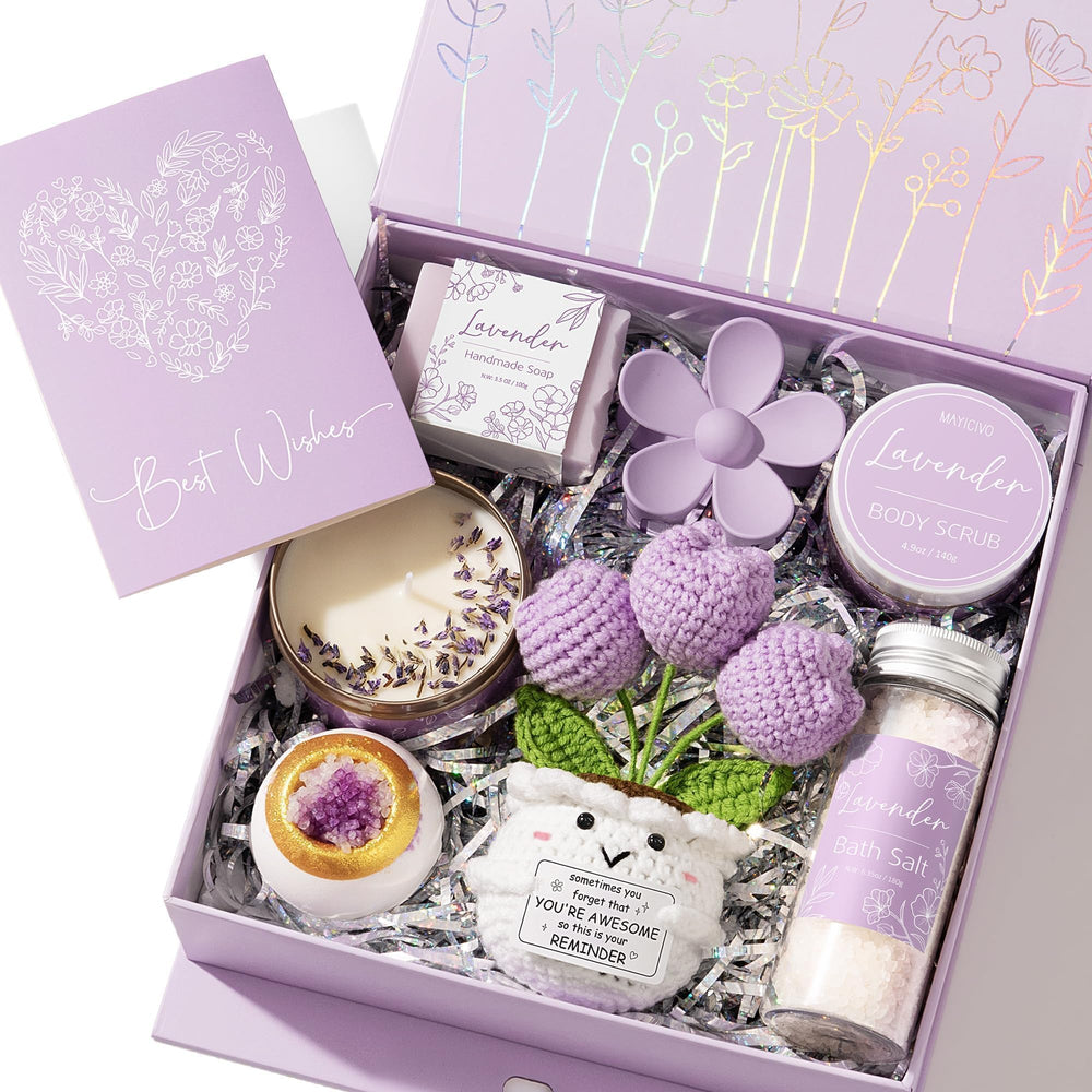 MAYICIVO front packaging showing elegant gift box and contents for instant gifting