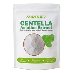 MAYKER front packaging showing sealed pouch and label, clear ingredient focus and protection