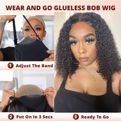 Maytune wig cap interior shows elastic band and clips for secure fit