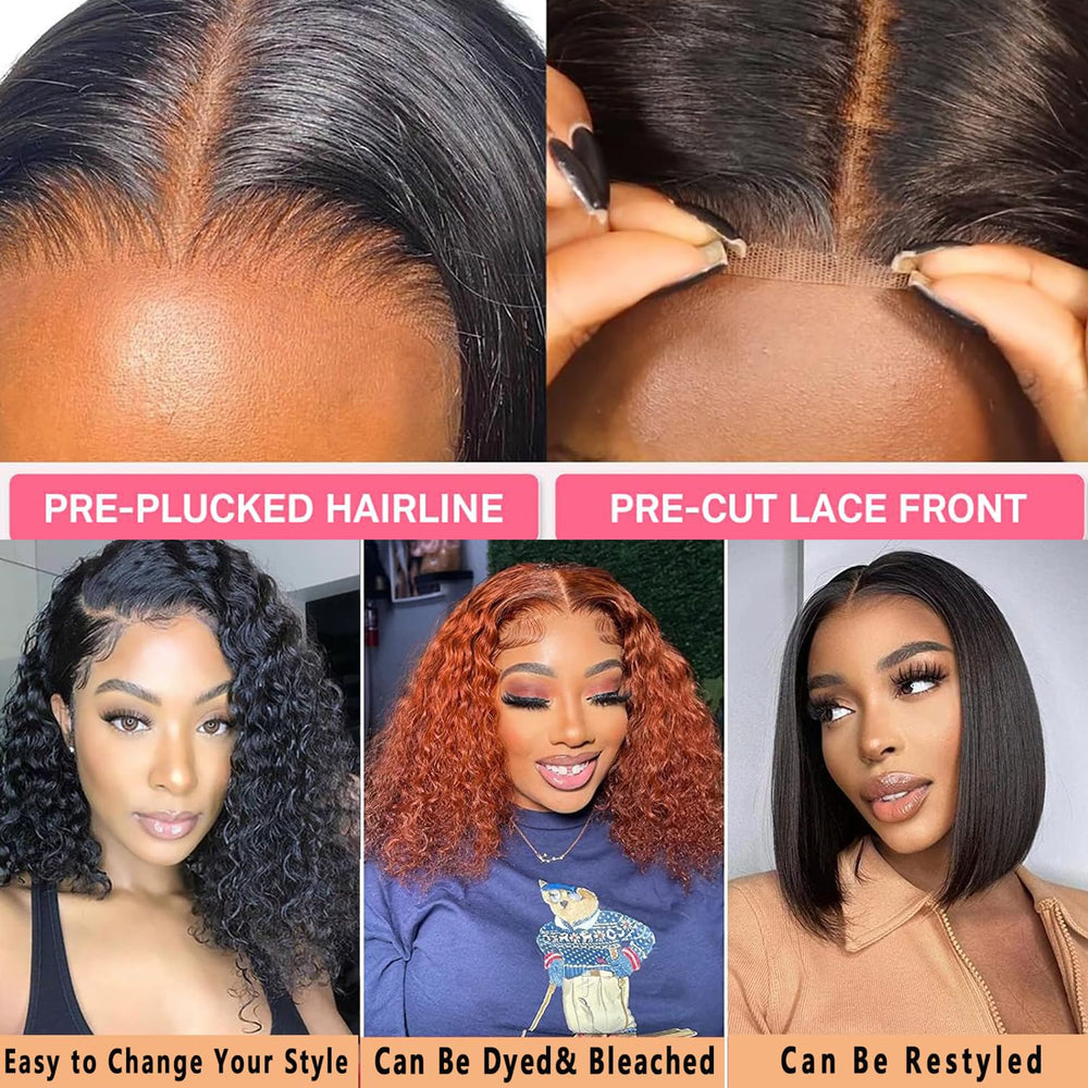 Maytune wig held in hand for length scale and easy portability