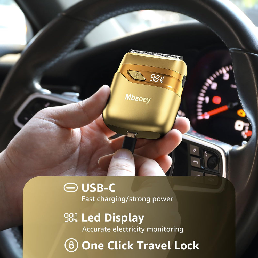 Mbzoey LED display and controls showing battery status for confident use