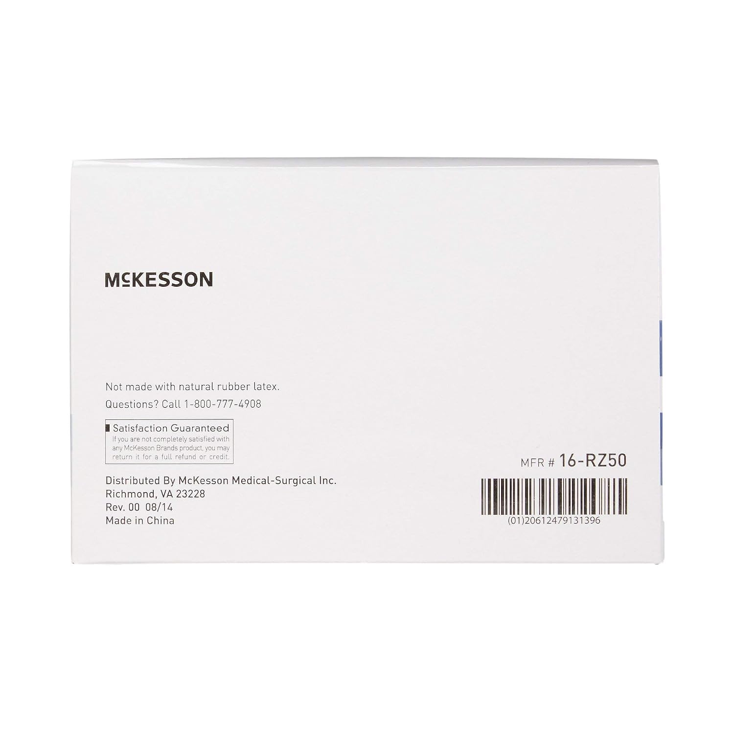 McKesson razor being placed into puncture container showing safe disposal practice