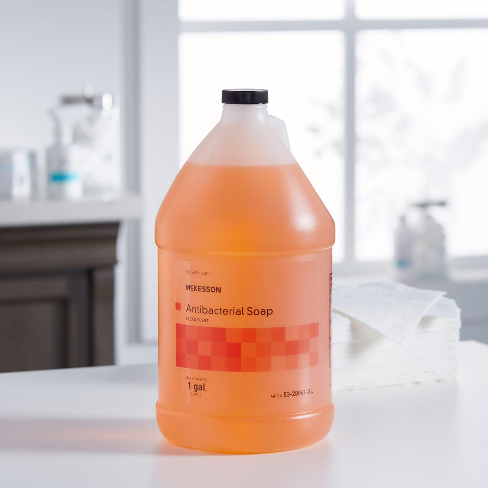 McKesson side label close-up showing ingredient and usage clarity benefit