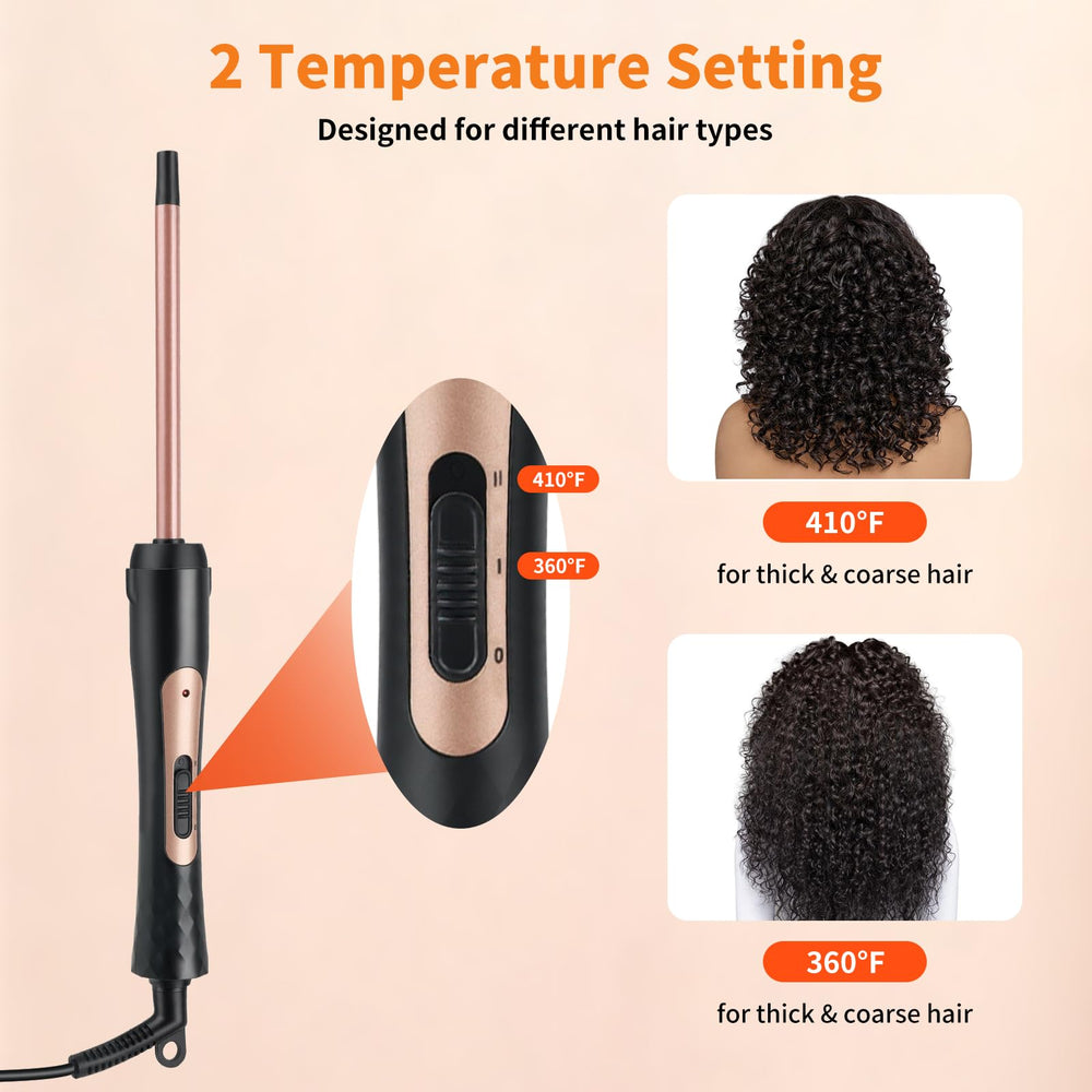 MCODON heat-resistant glove and accessories flatlay for safer styling