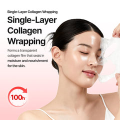 MDP peel-off demonstration revealing smoother skin after removal