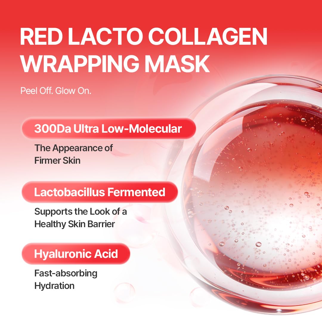 MDP close-up texture of the mask emphasizing smooth hydrating gel