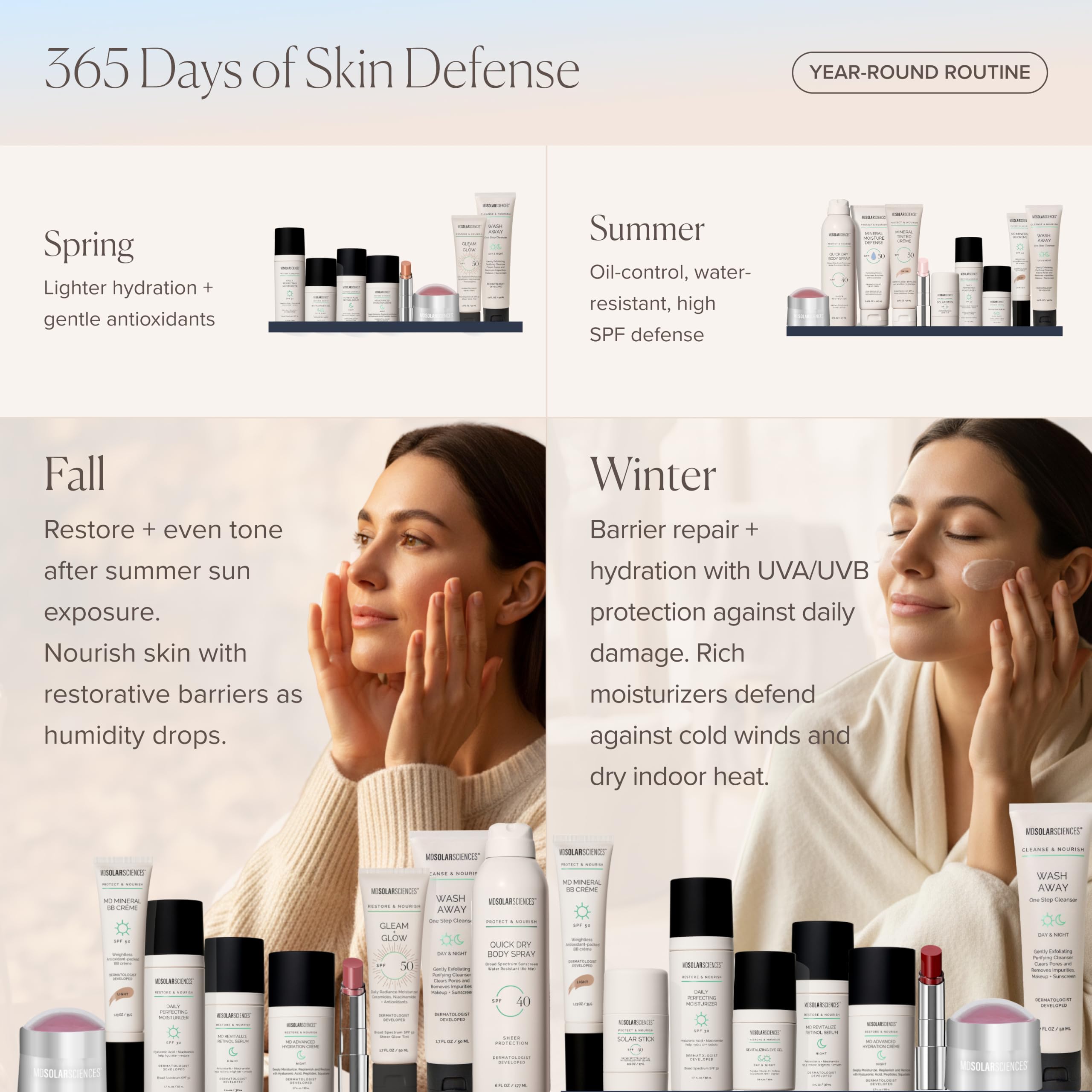 MDSolarSciences BB crème on bathroom vanity ready for morning routine benefit