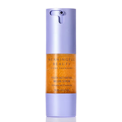 Meaningful Beauty front bottle of melon serum showing compact travel size and hydration benefit