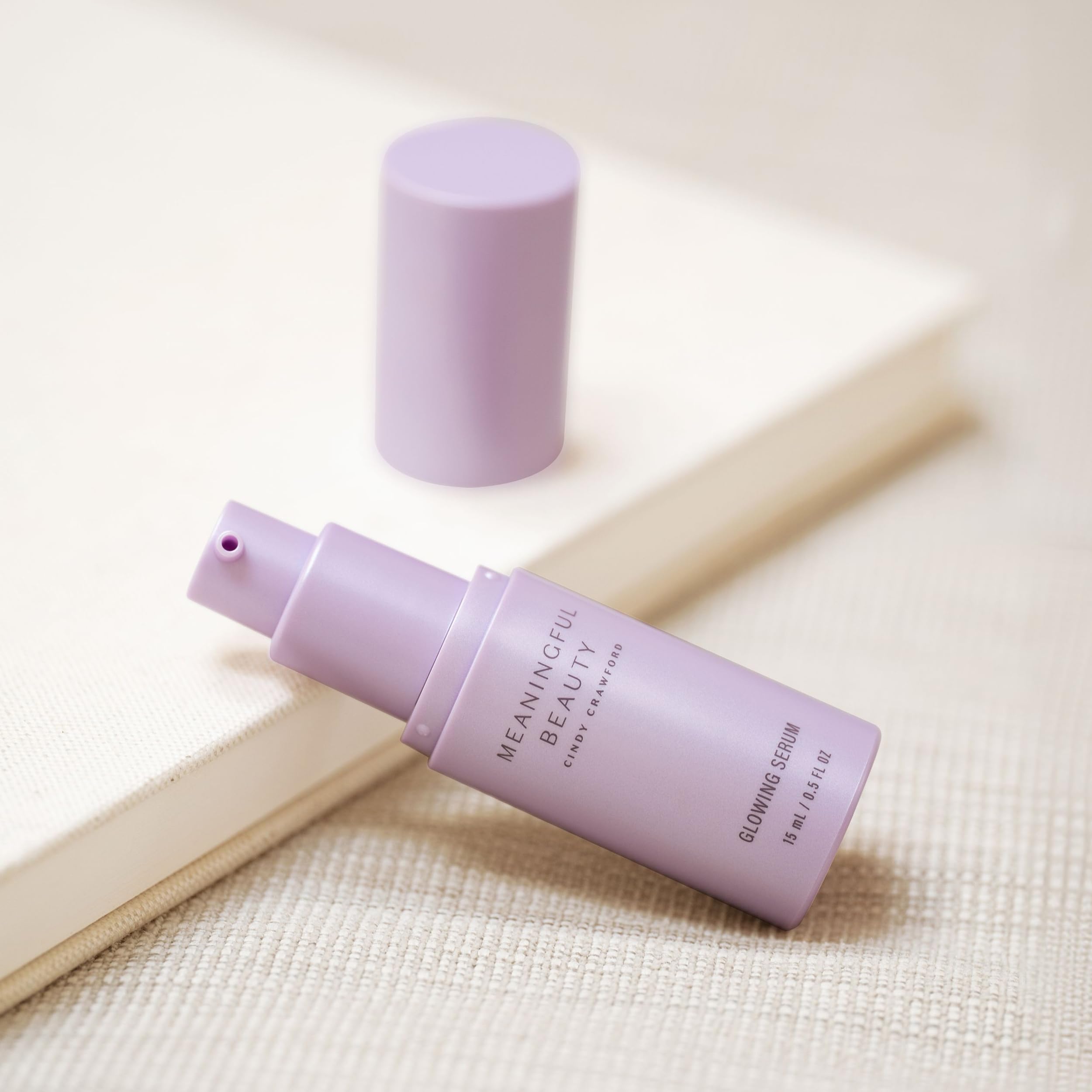 Meaningful Beauty before and after skin texture visual showing improved radiance benefit