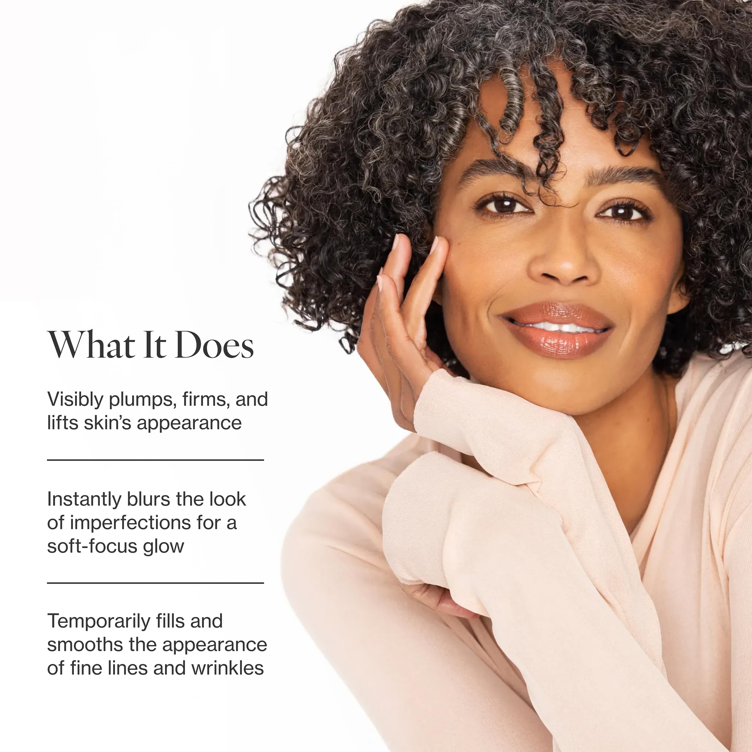 Meaningful Beauty close-up texture demonstrating lightweight, fast-absorbing hydration