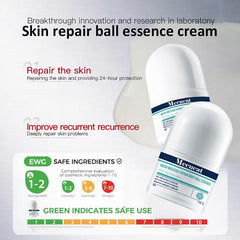 Mecncat roller close-up texture detail highlighting micro-molecular essence absorption benefit