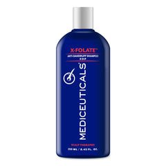 Mediceuticals bottle front packaging shows product name and size benefit soothing scalp