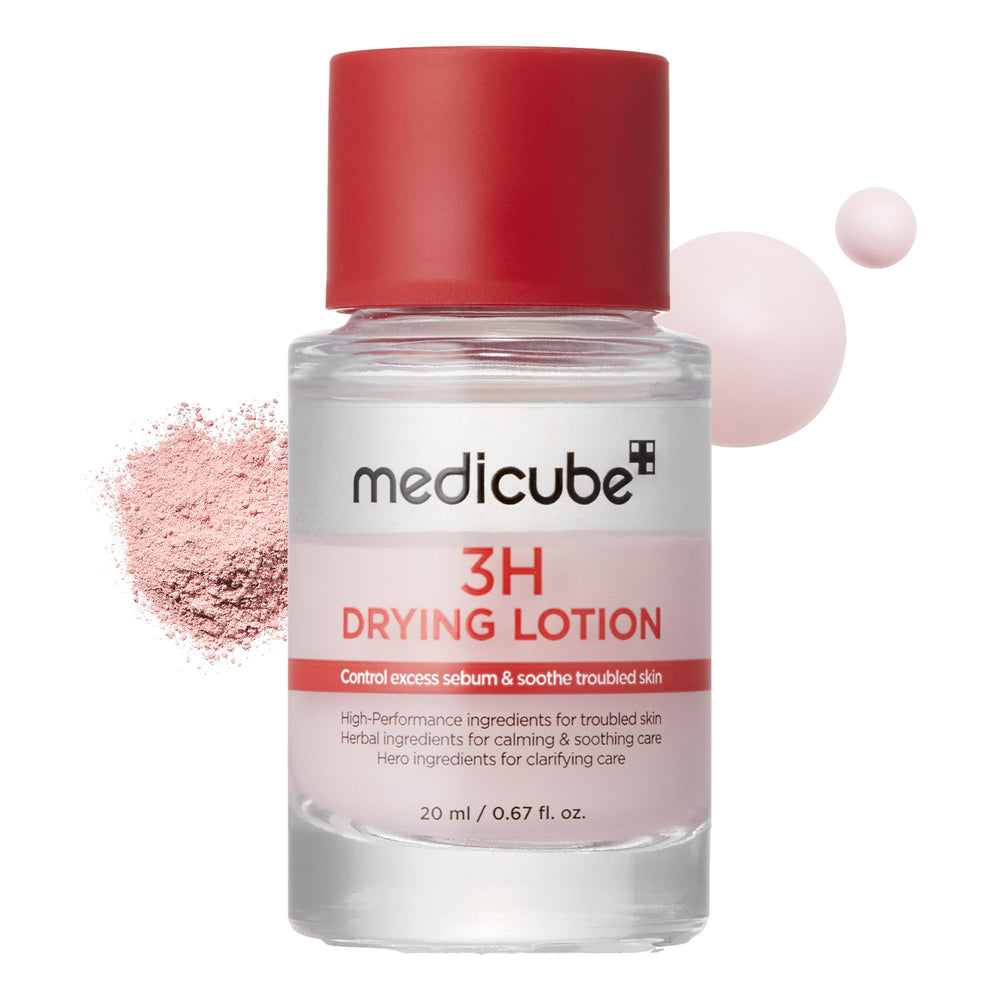medicube bottle front view showing packaging and easy spot care