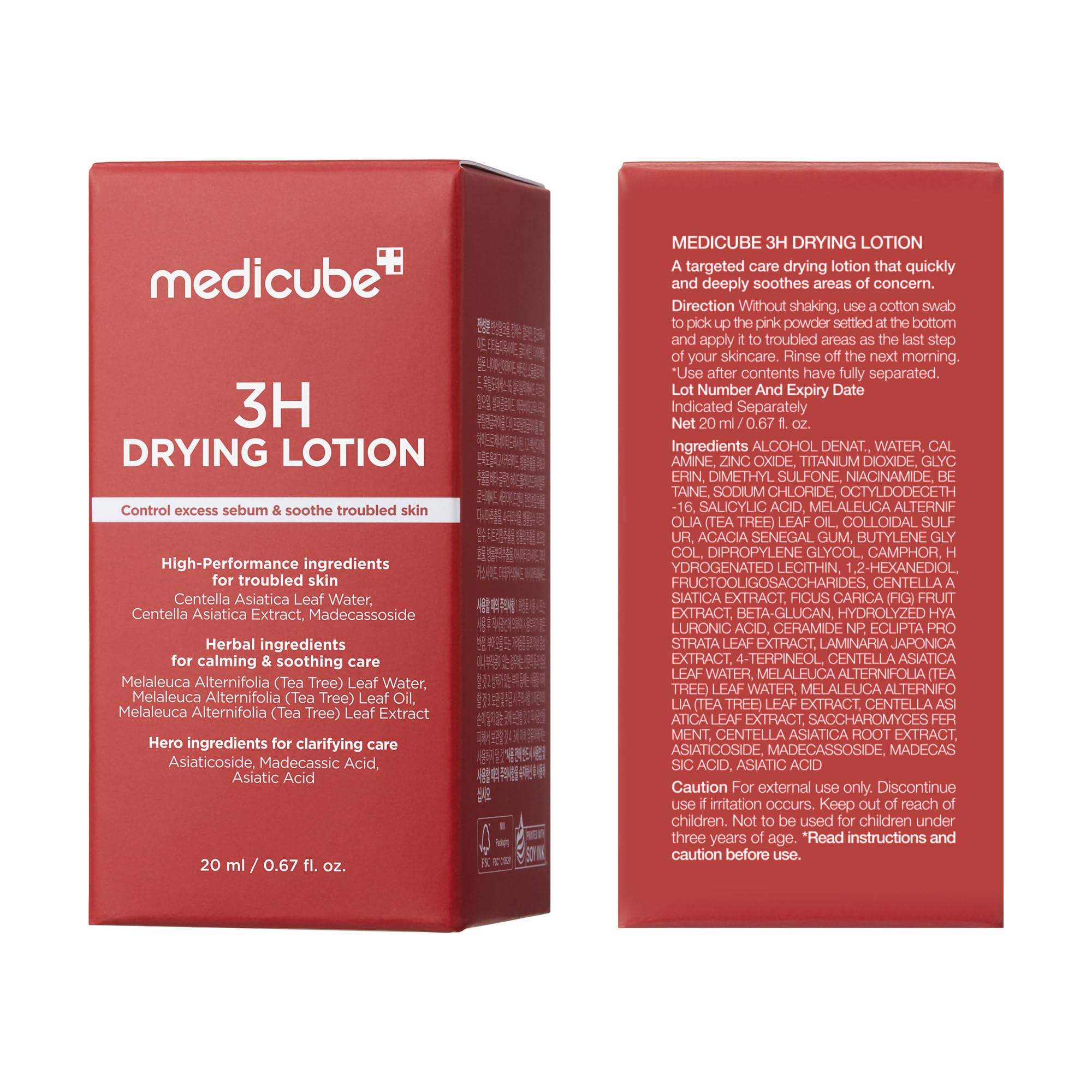 nightstand scene with medicube on bathroom shelf for nightly routine