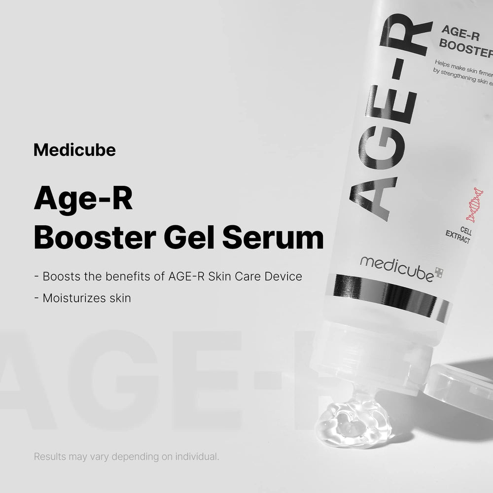 medicube gel texture close-up highlighting lightweight hydration