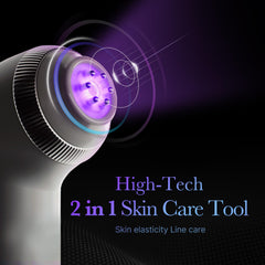 medicube Age-R Ultra Tune head close-up highlighting hexagonal tips for precise contact