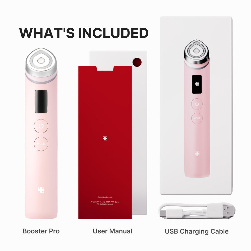 medicube Booster Pro protection sleeve showing safe transport and chip prevention