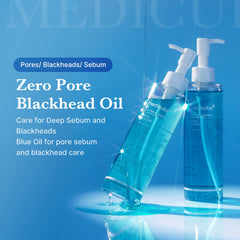 medicube oil texture on hand demonstrating smooth spreadable cleansing