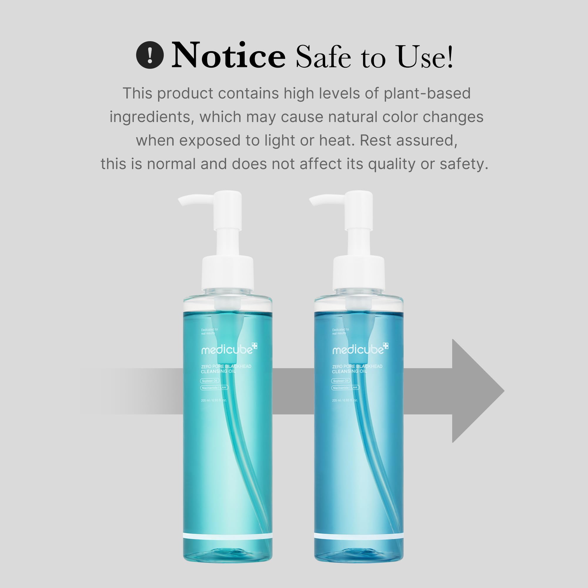 medicube removing mascara demonstrating gentle eye-area makeup removal