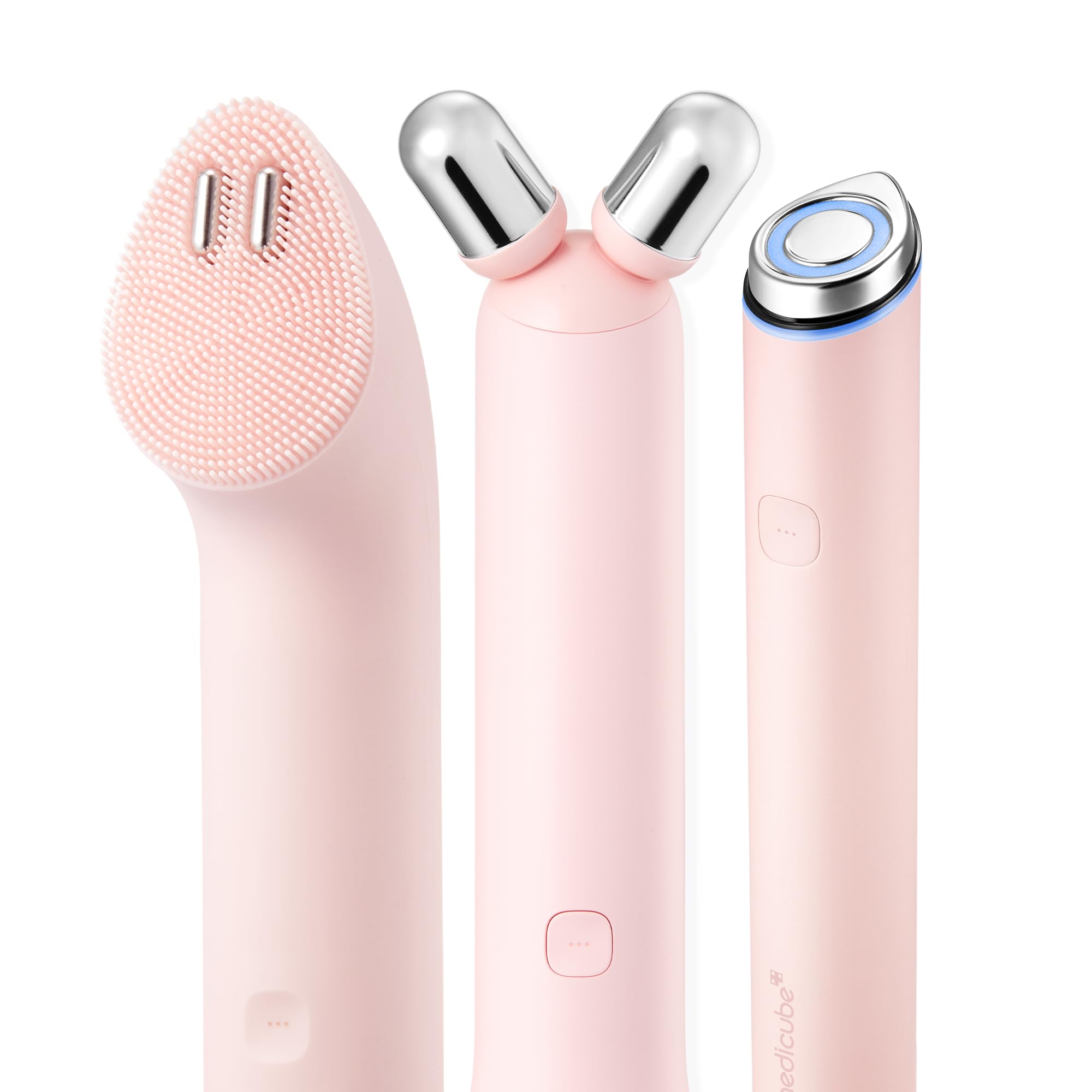 medicube front packaging pink shows compact kit and benefits