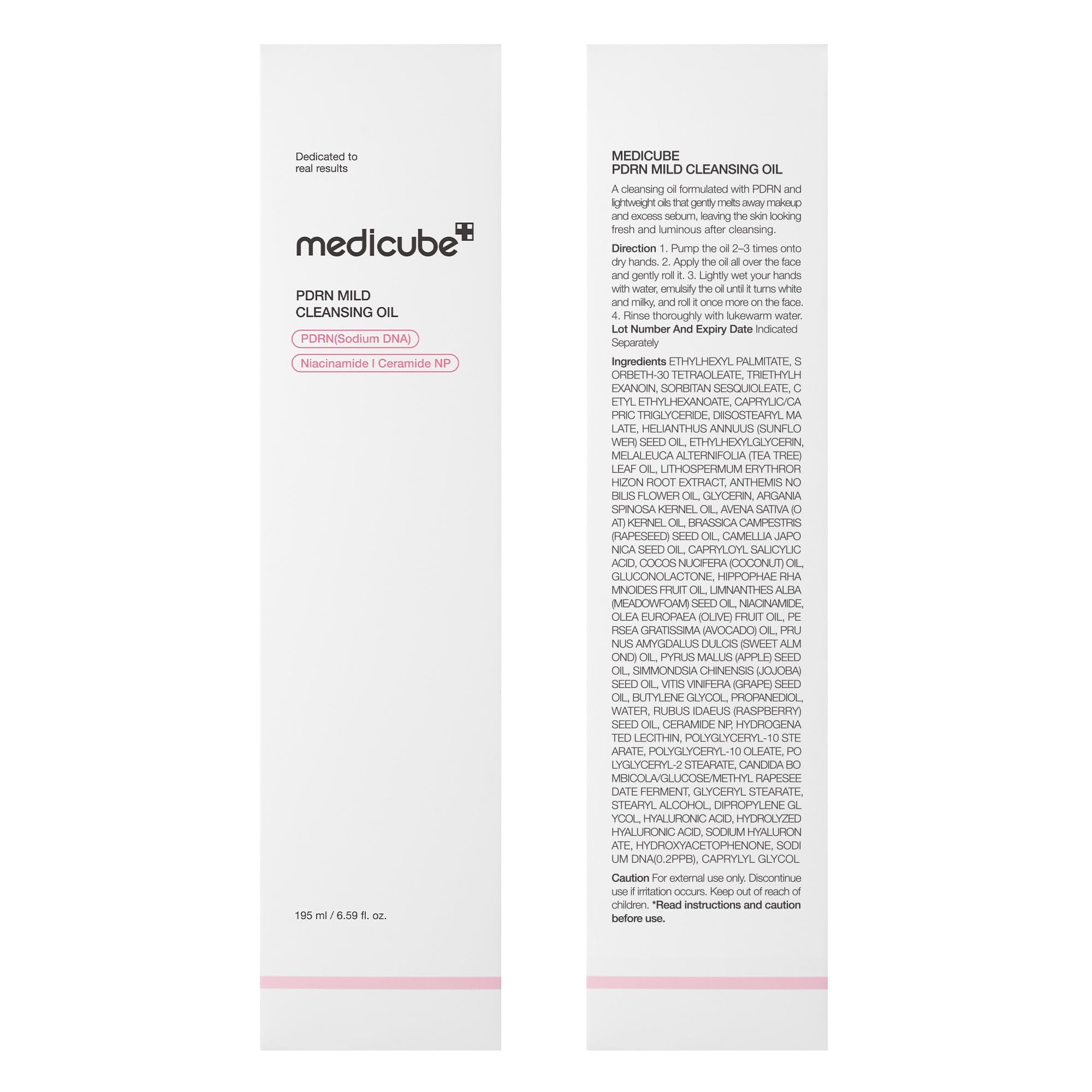 medicube retail packaging and box highlighting brand presentation