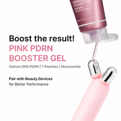 medicube gel used with facial roller demonstrating smooth glide and enhanced device performance