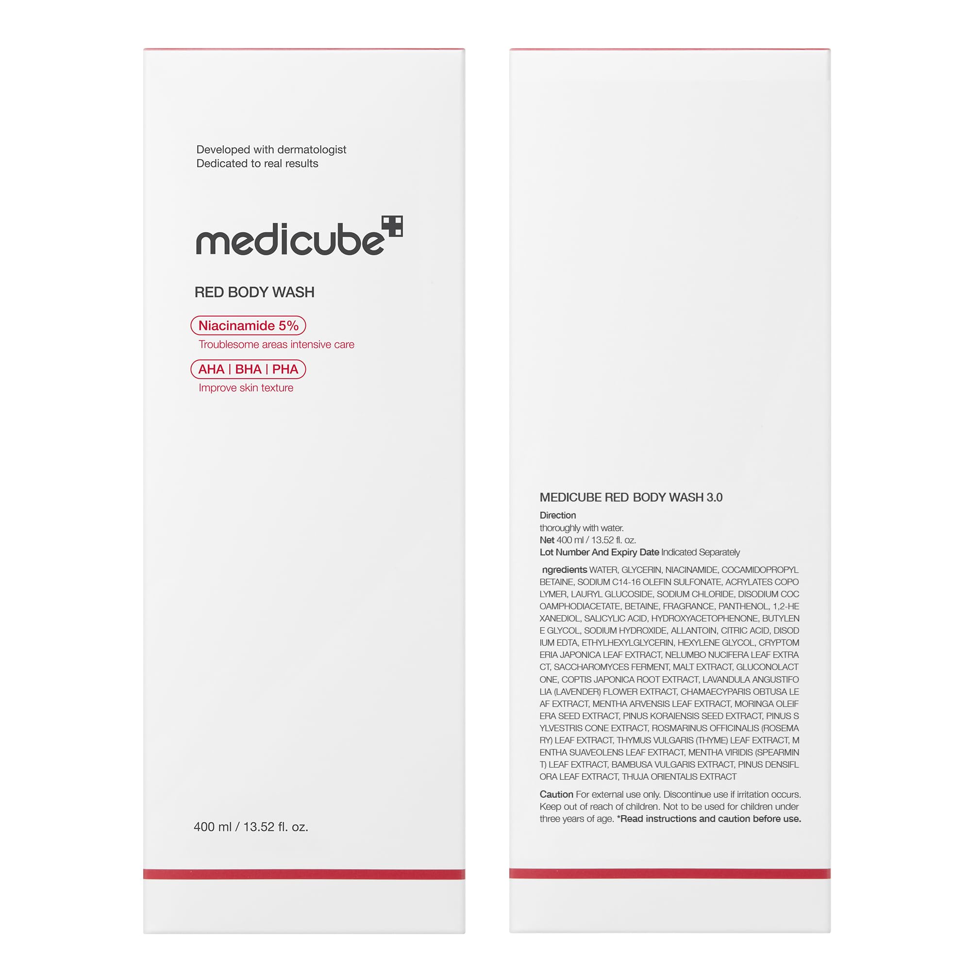 medicube cap and packaging detail signaling quality finish